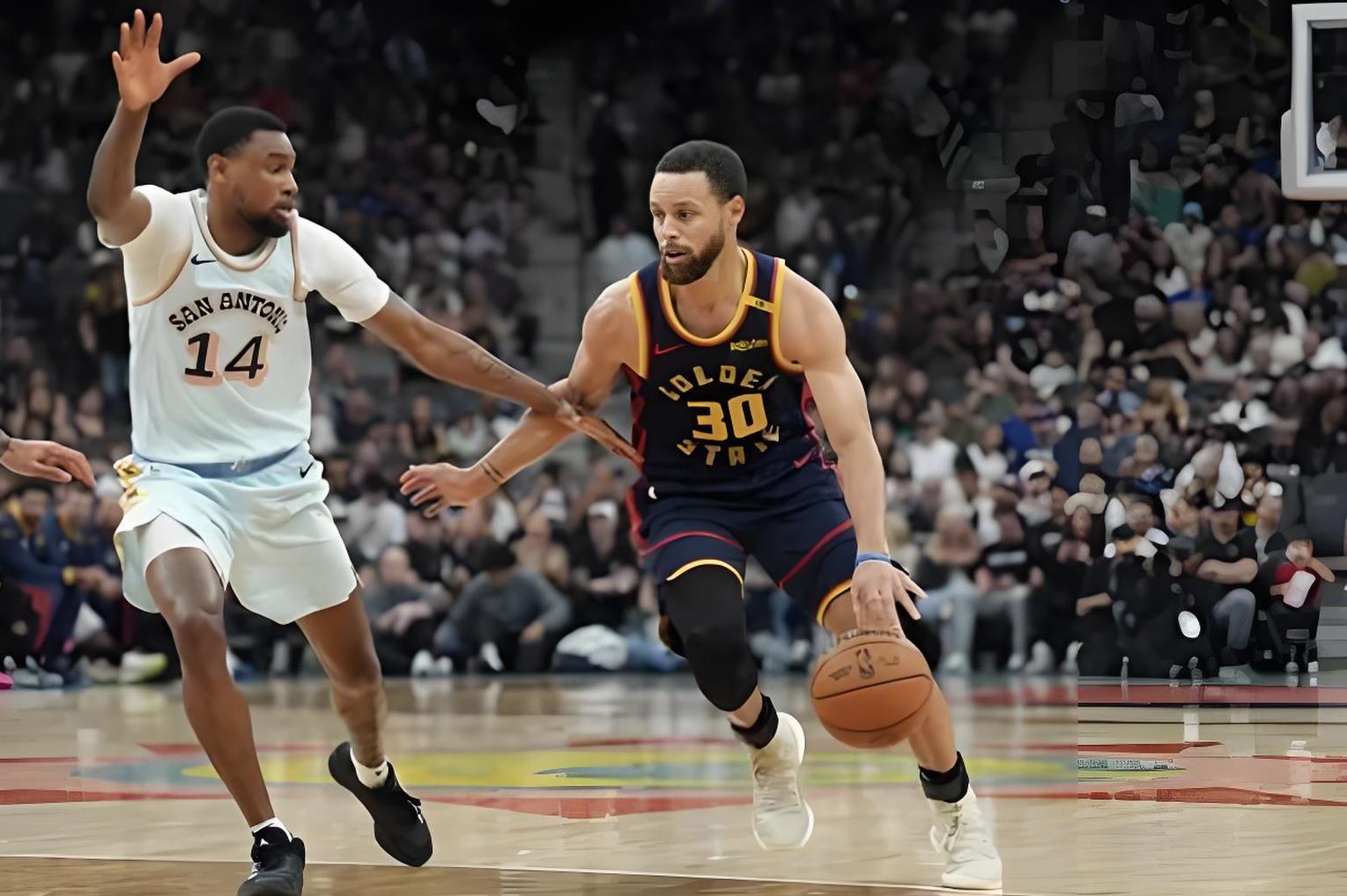 马刺队防守表现出色，轻取开拓者队